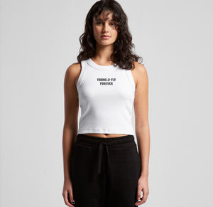 Women's Micro Rib Racer Tank