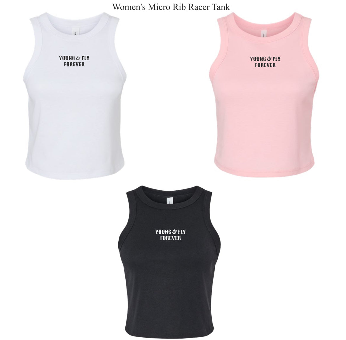 Women's Micro Rib Racer Tank