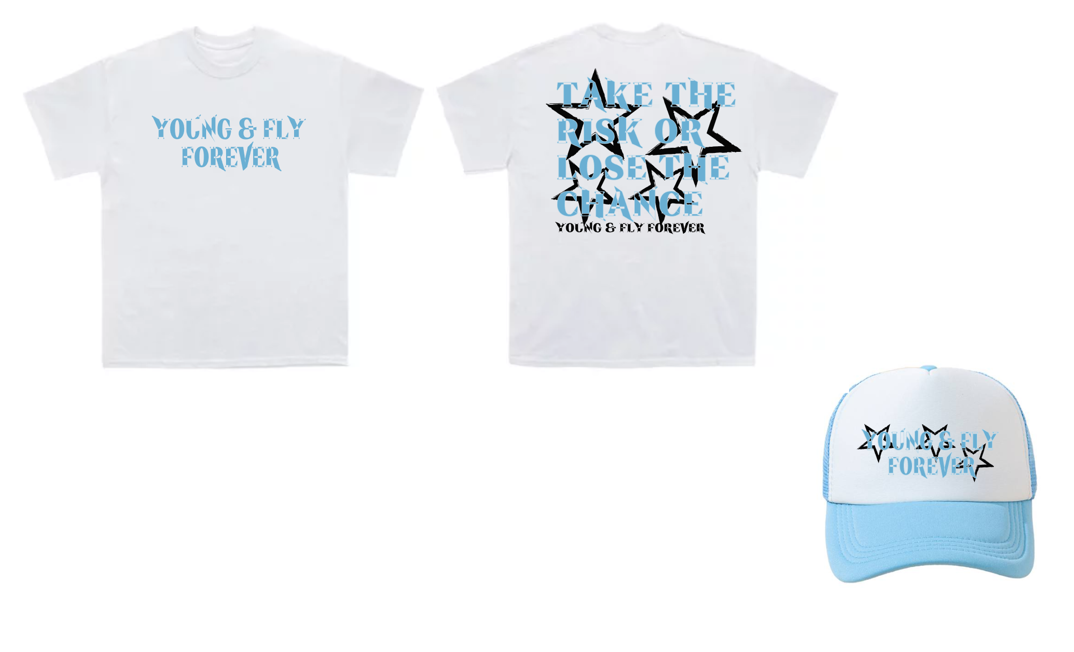 'Take the risk or lose the chance" T-Shirts only
