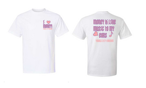 Y&FF "money like music to my ears" tees