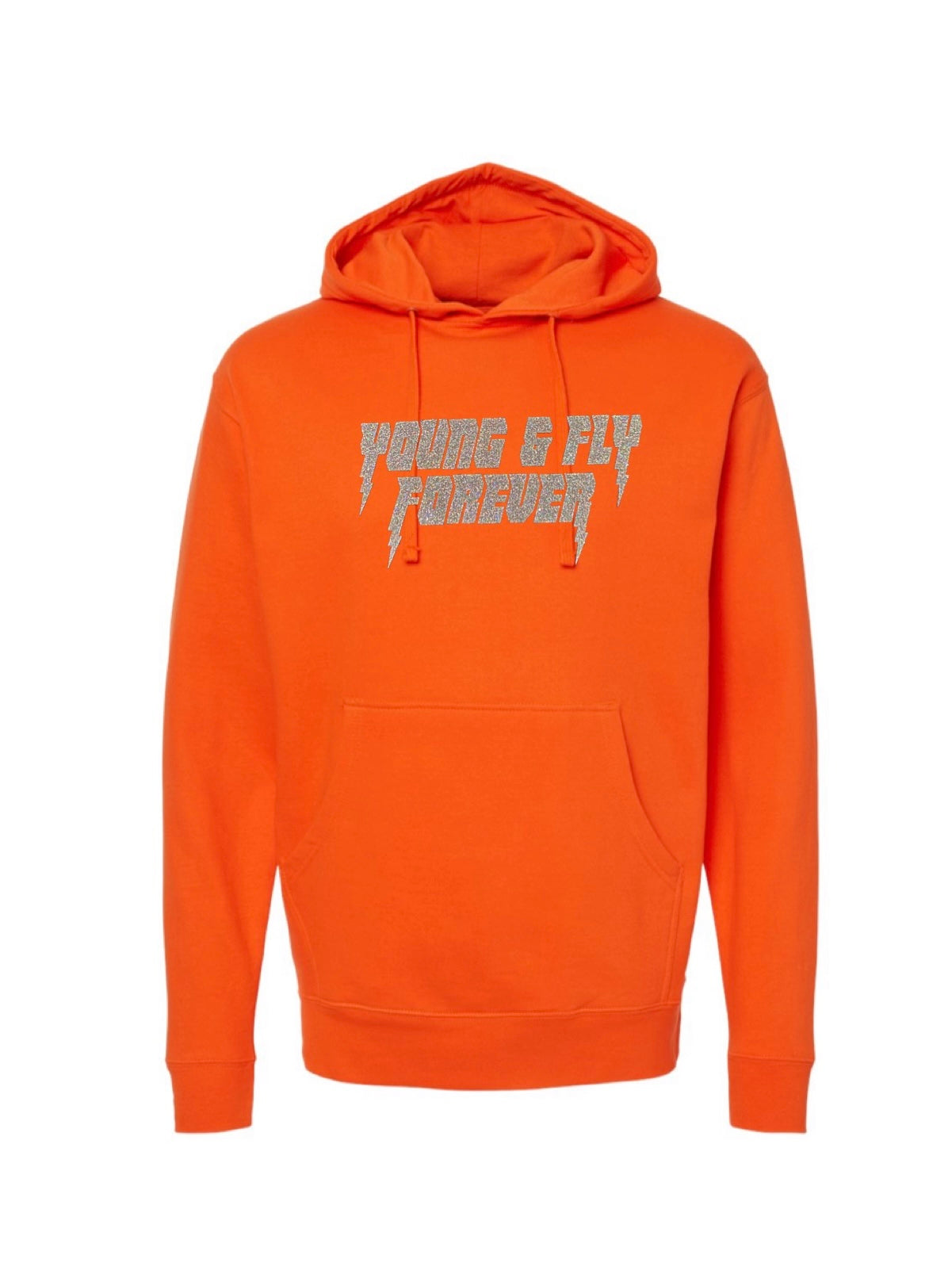 New Vvs printed hoodies (orange)