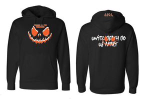 Limited orange demon face (hoodie)