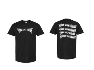 Y&FF Wavy tees (black )
