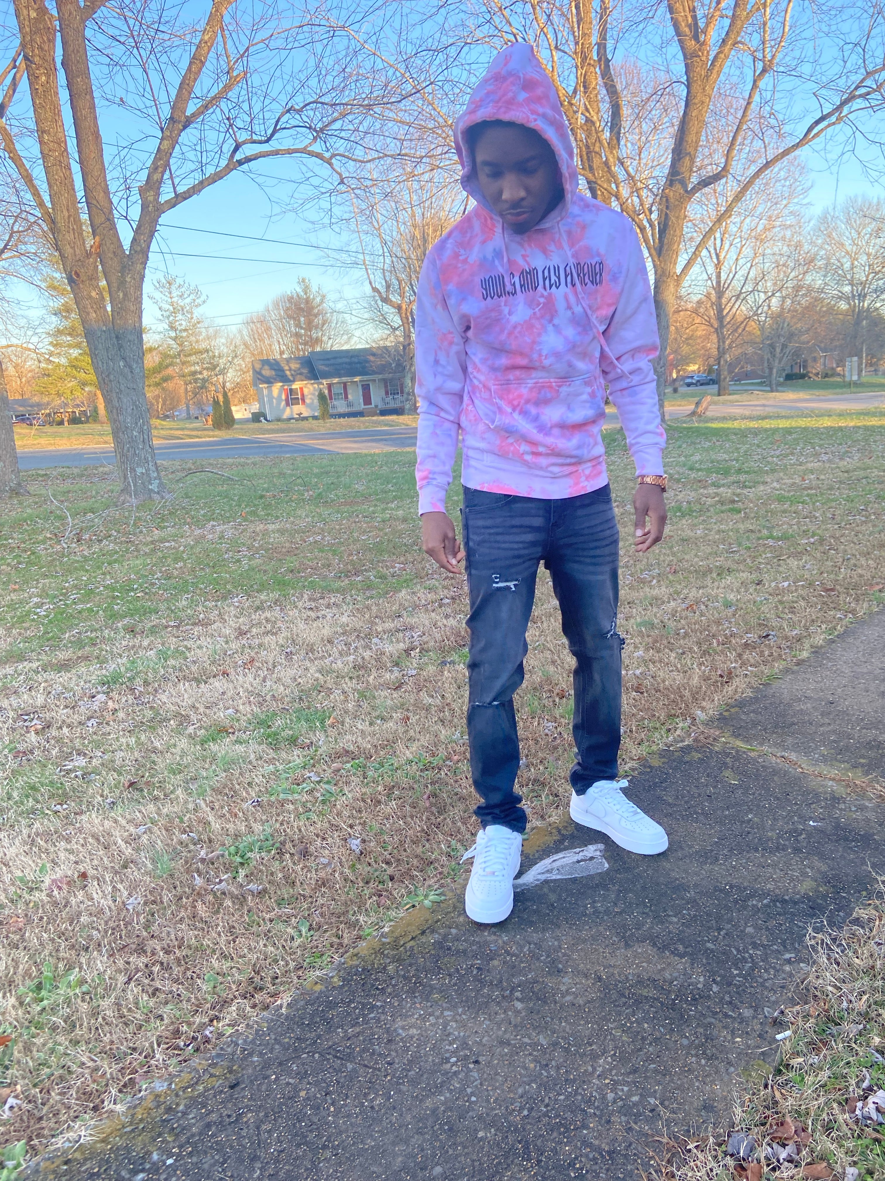 New cotton candy hoodies (new logo)