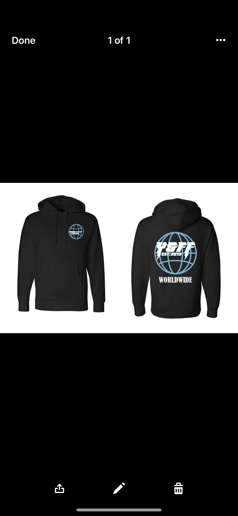 Y&FF worldwide hoodie