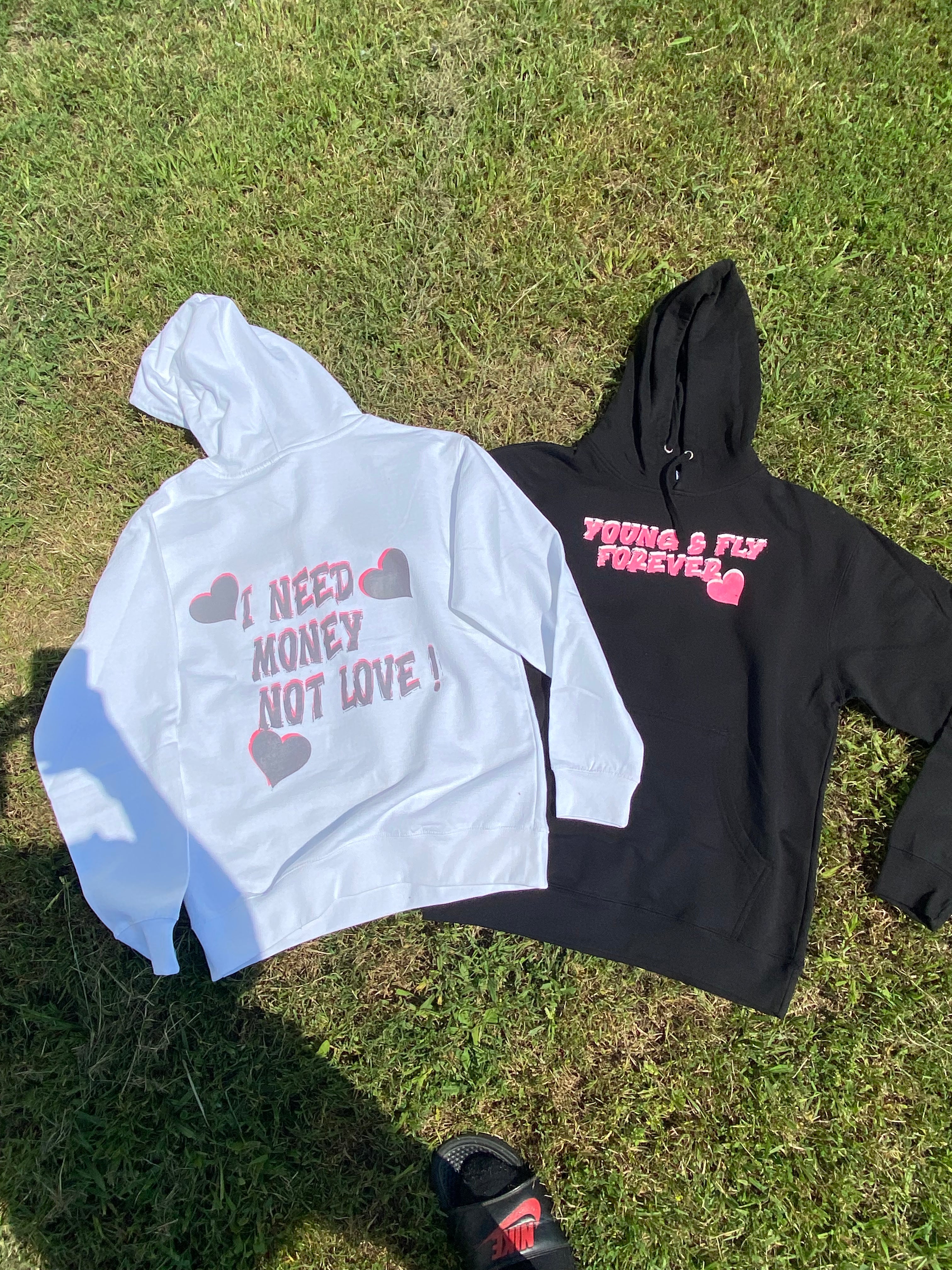 I NEED MONEY NOT LOVE!! V-DAY HOODIES