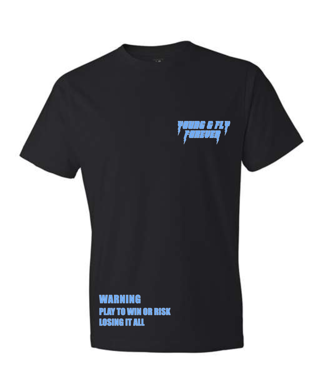 New Play To Win Tees ( Blue Print)