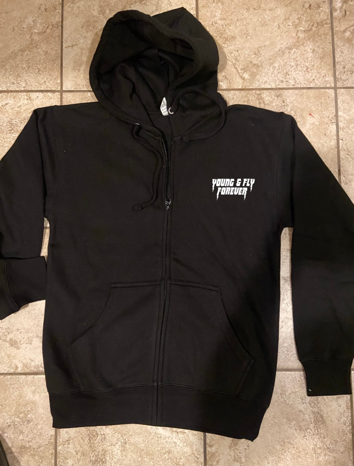 Zip up signature logo hoodies