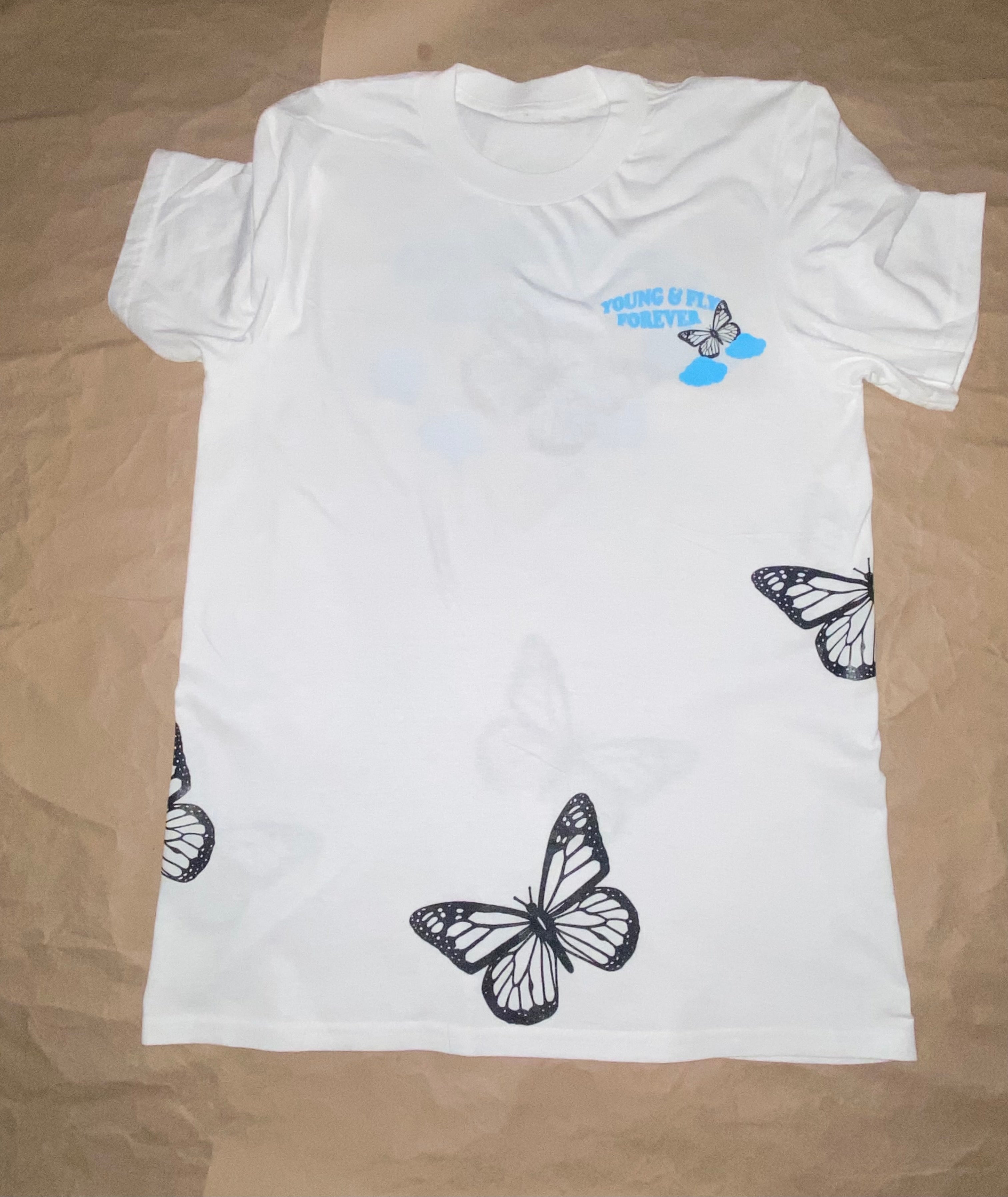 NEW LIMITED All over Butterfly Graphic Tees