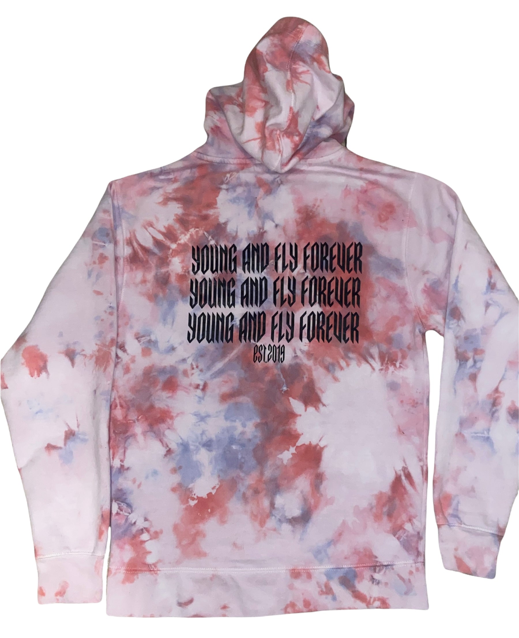 New cotton candy hoodies (new logo)