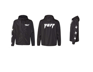 Y&FF Unisex Lightweight Windbreaker Full-Zip Jackets